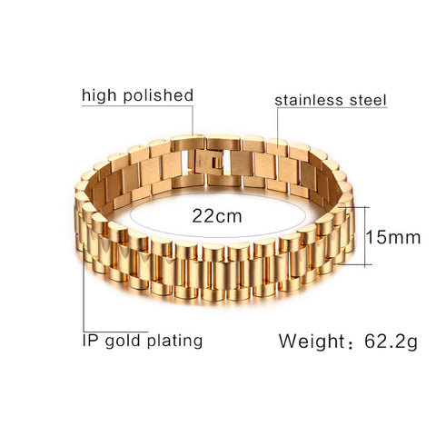 Stainless Steel Watchband Design Bracelet